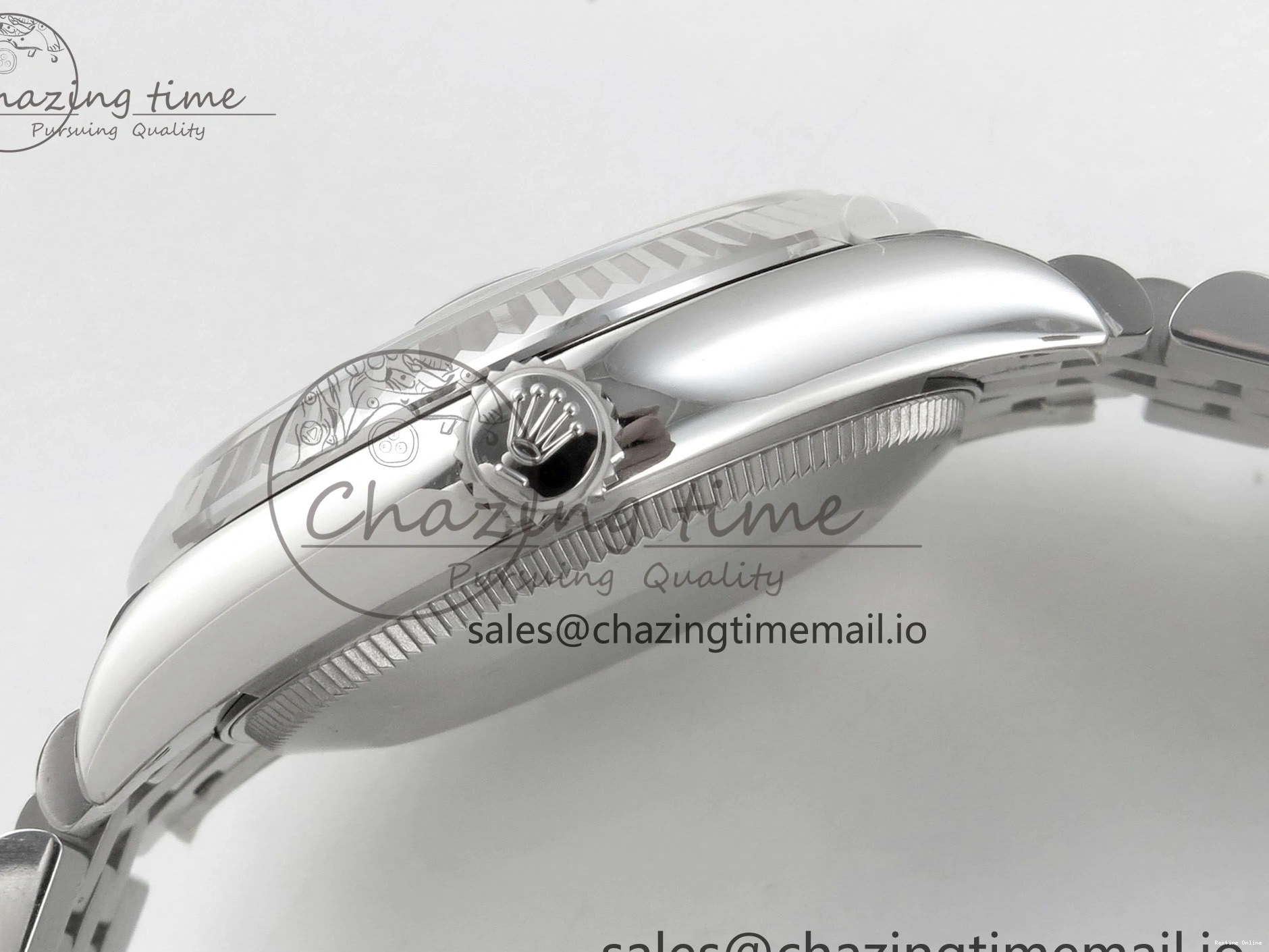 0105 Trendsetting DateJust 31 278274 THBF 1:1 Best Edition 904L Steel RG Diamond Dial on SS Jubilee Bracelet HZ Cal. 3